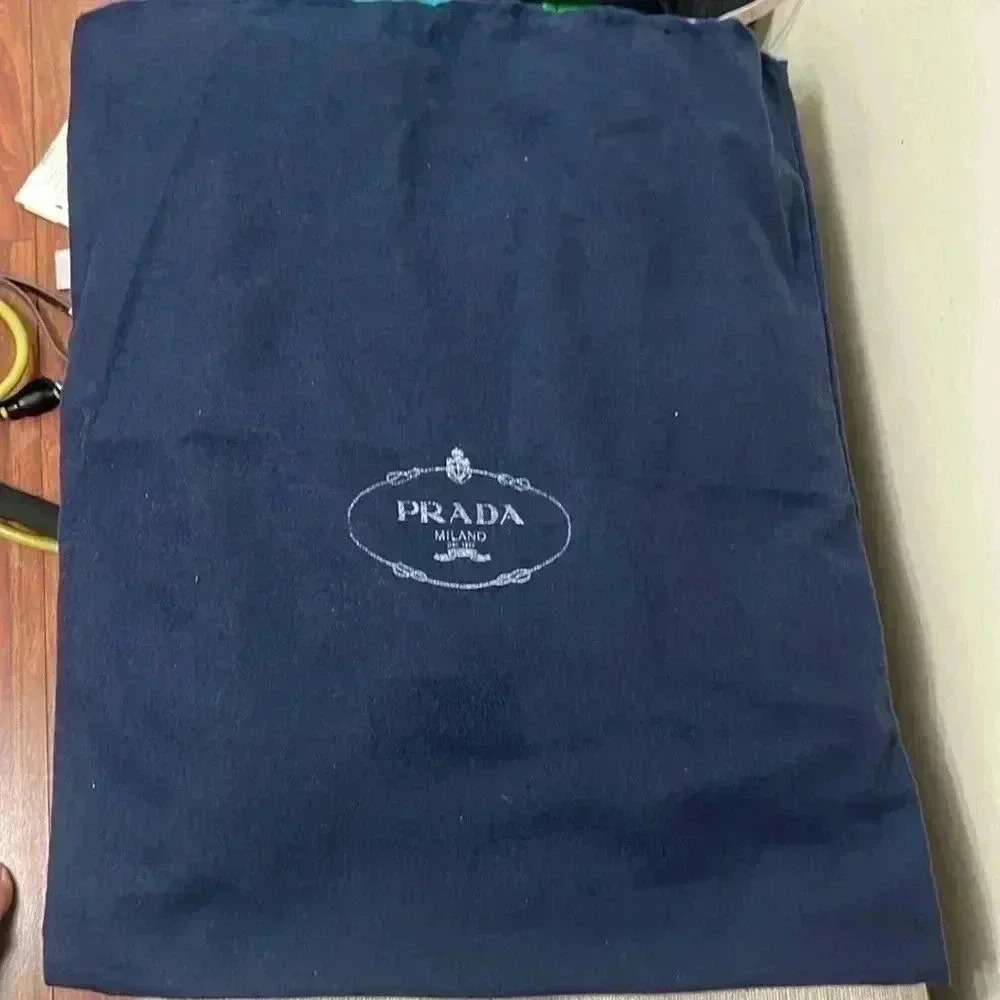 Large Prada dust bag. 21 x 18